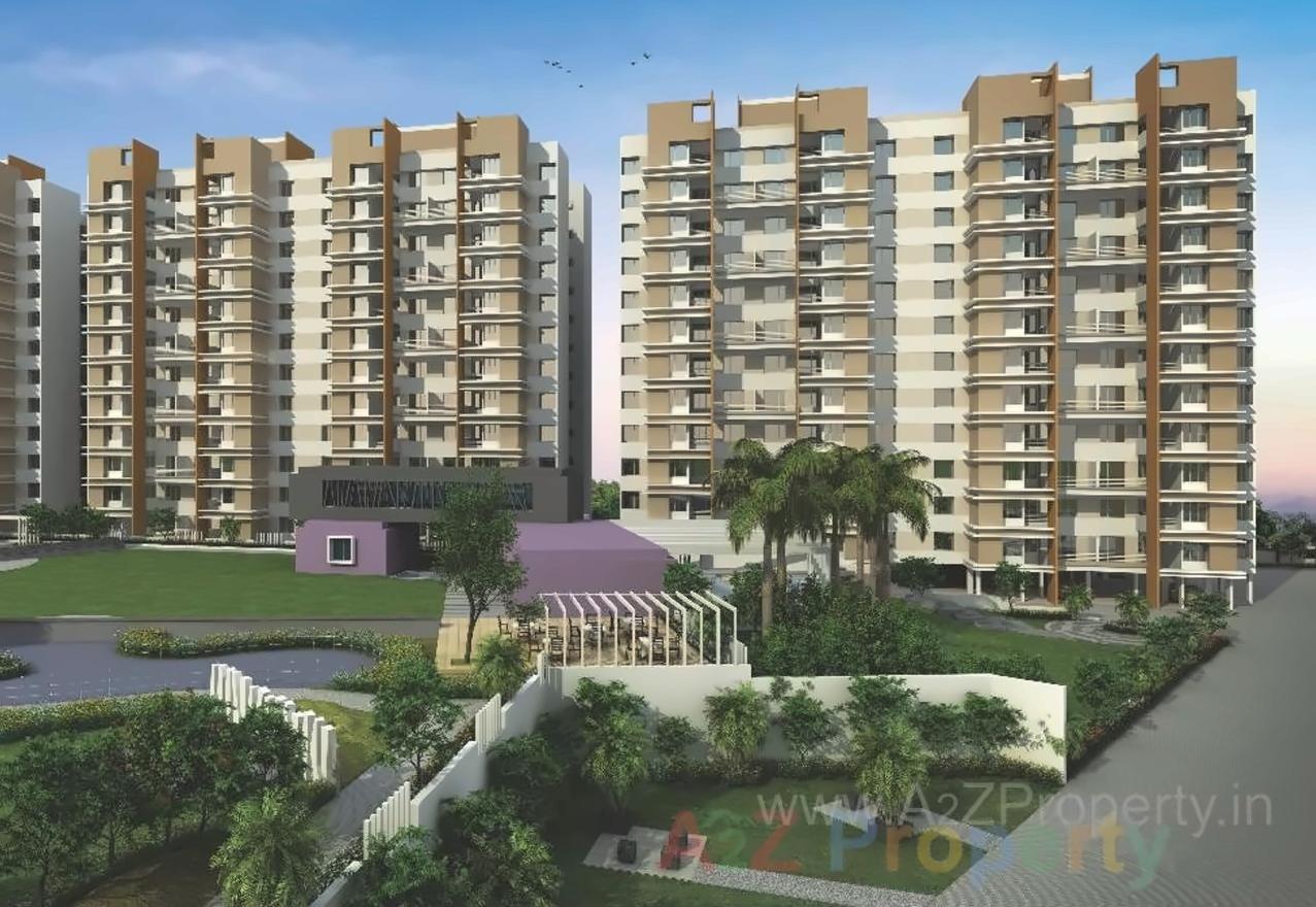 3D Elevation of real estate project Daffodils Avenue located at Somatane, Pune, Maharashtra