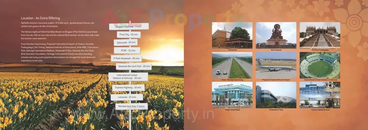  of real estate project Daffodils Avenue located at Somatane, Pune, Maharashtra