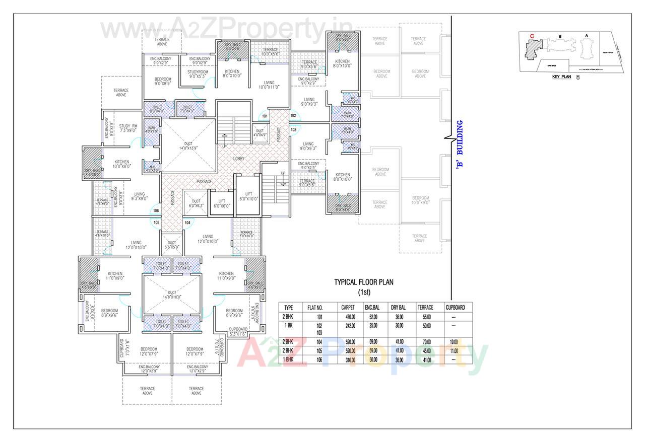 Plan05 of real estate project Dev Residency located at Uruli-devachi, Pune, Maharashtra