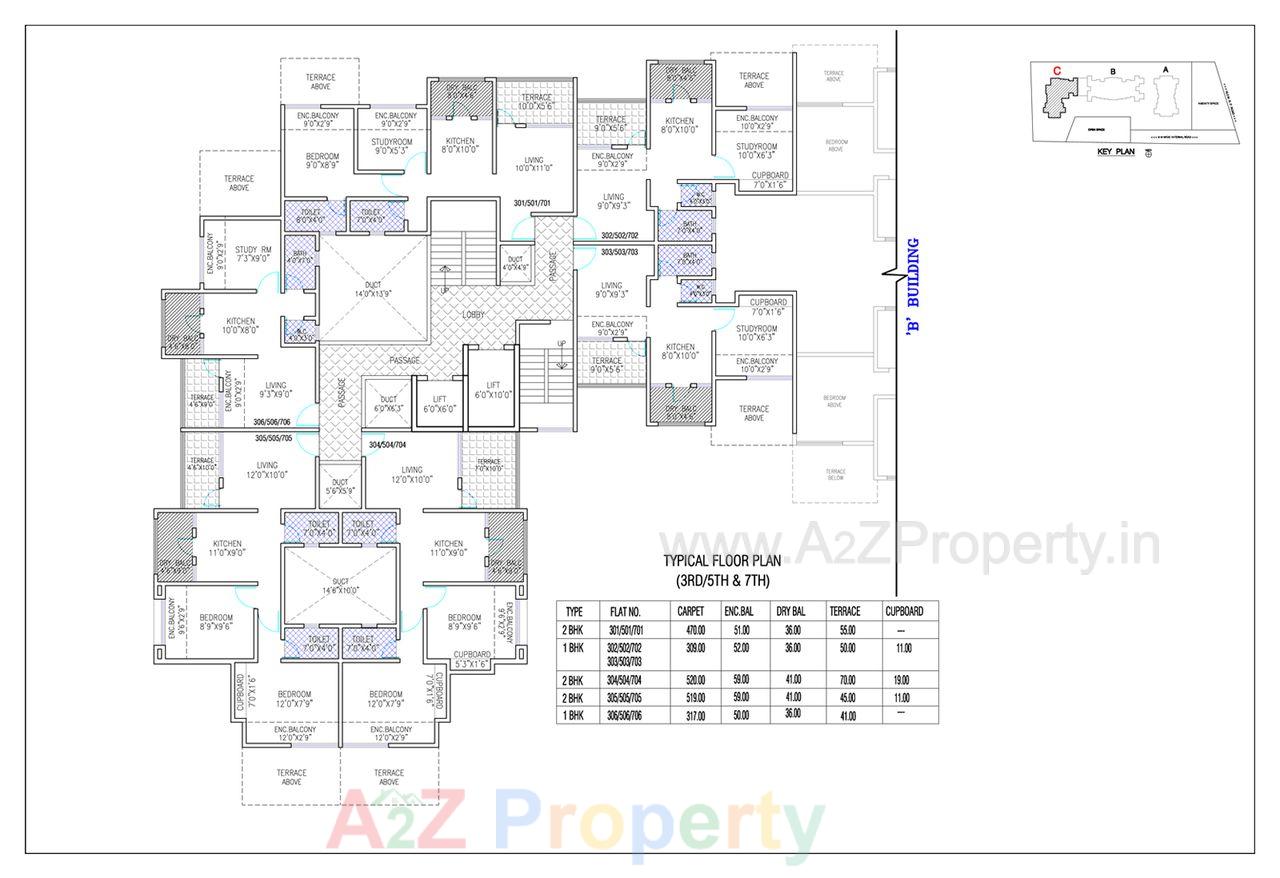 Plan07 of real estate project Dev Residency located at Uruli-devachi, Pune, Maharashtra