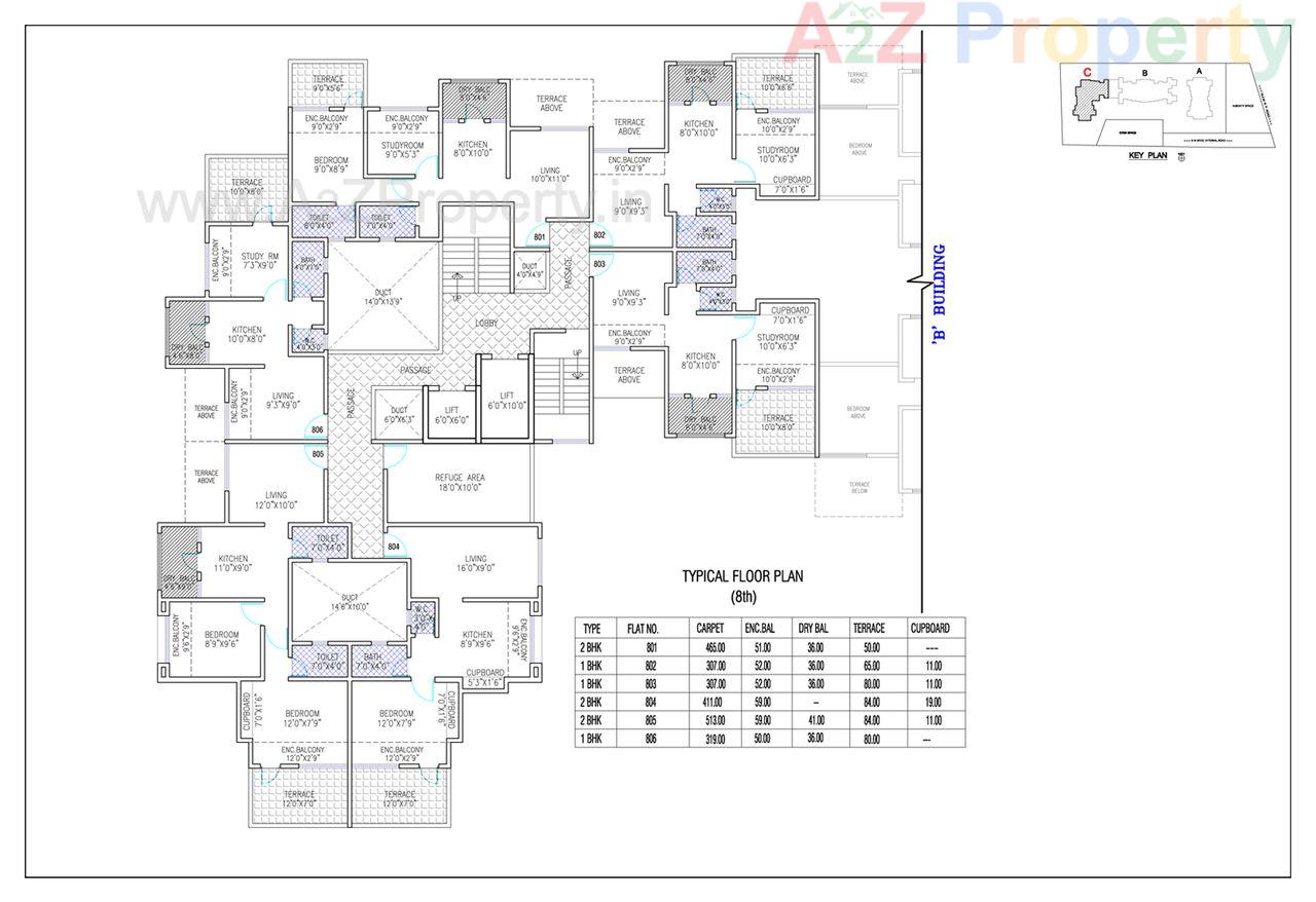 Plan08 of real estate project Dev Residency located at Uruli-devachi, Pune, Maharashtra