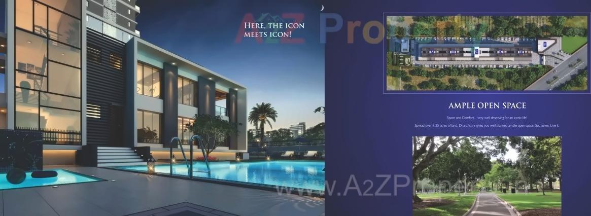 3D Elevation of real estate project Dhara Icon located at Pimpri-chinchawad-m-corp, Pune, Maharashtra