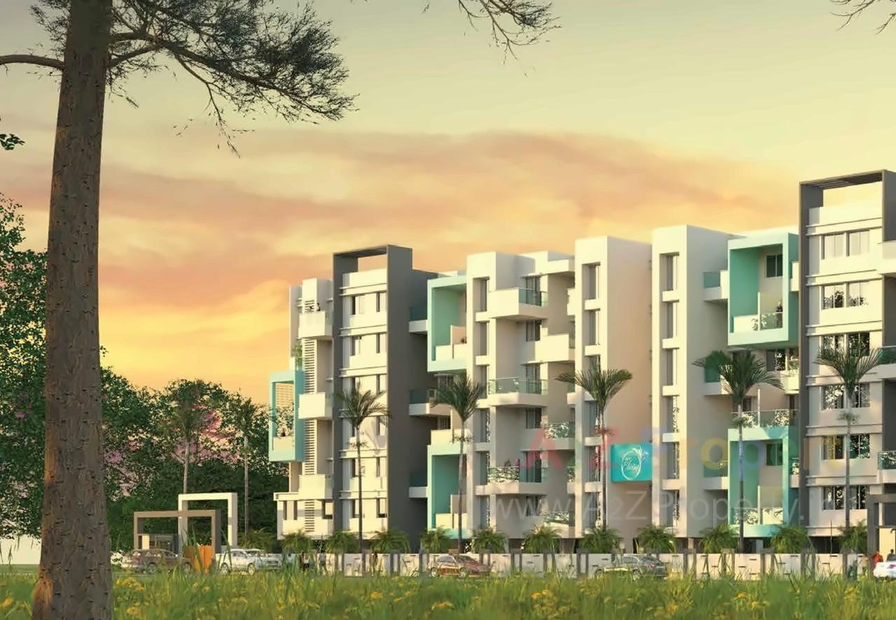 3D Elevation of real estate project Dnv Elvira located at Tathwade, Pune, Maharashtra