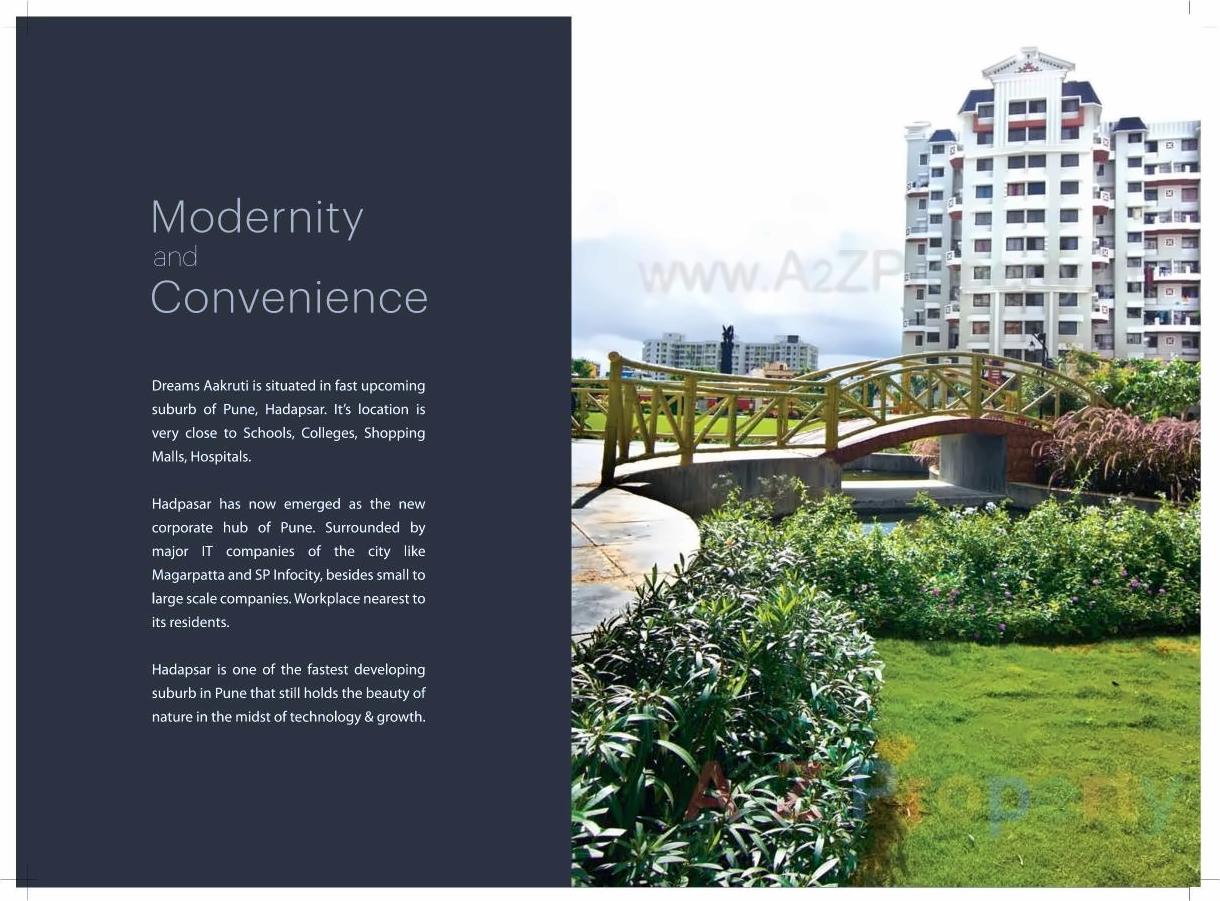 3D Elevation of real estate project Dreams Aakruti Plots located at Hadapsar, Pune, Maharashtra