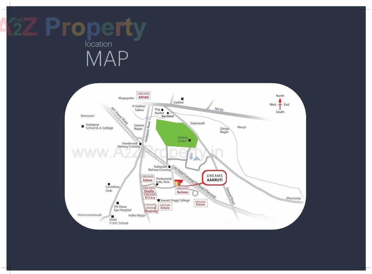  of real estate project Dreams Aakruti Plots located at Hadapsar, Pune, Maharashtra