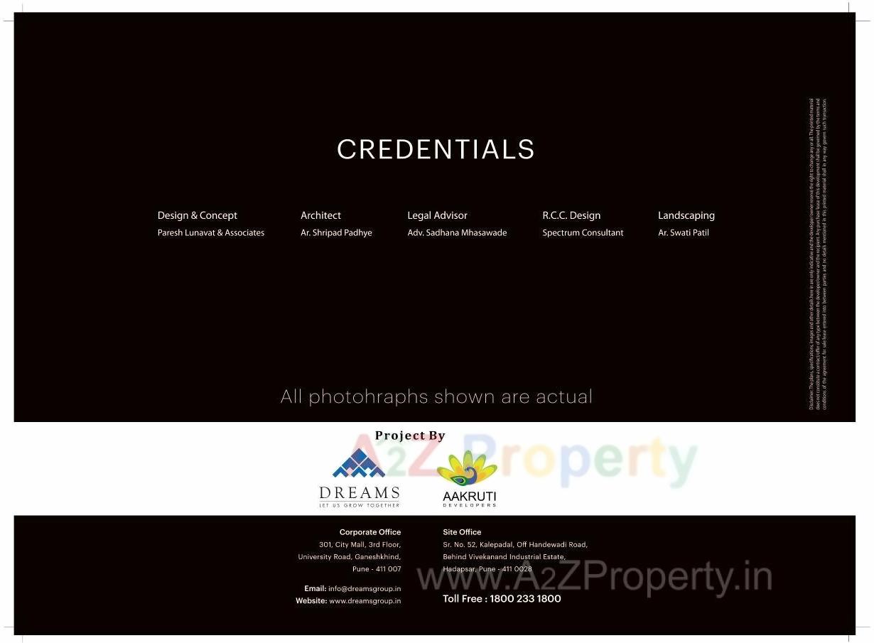  of real estate project Dreams Aakruti Plots located at Hadapsar, Pune, Maharashtra