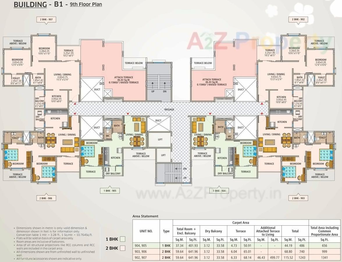 Layout of real estate project Dsk Sadaphuli located at Varale, Pune, Maharashtra
