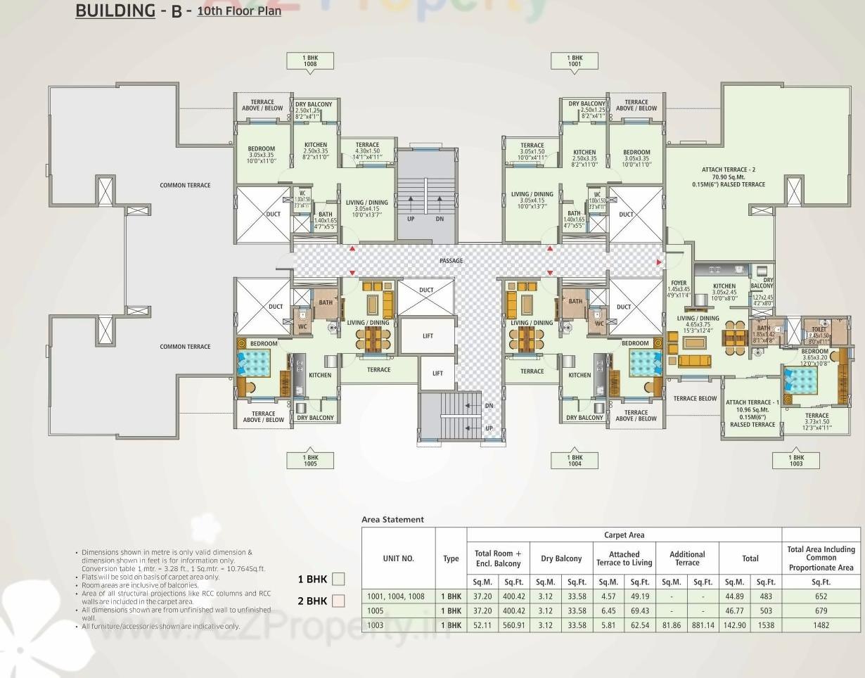 Layout of real estate project Dsk Sadaphuli located at Varale, Pune, Maharashtra