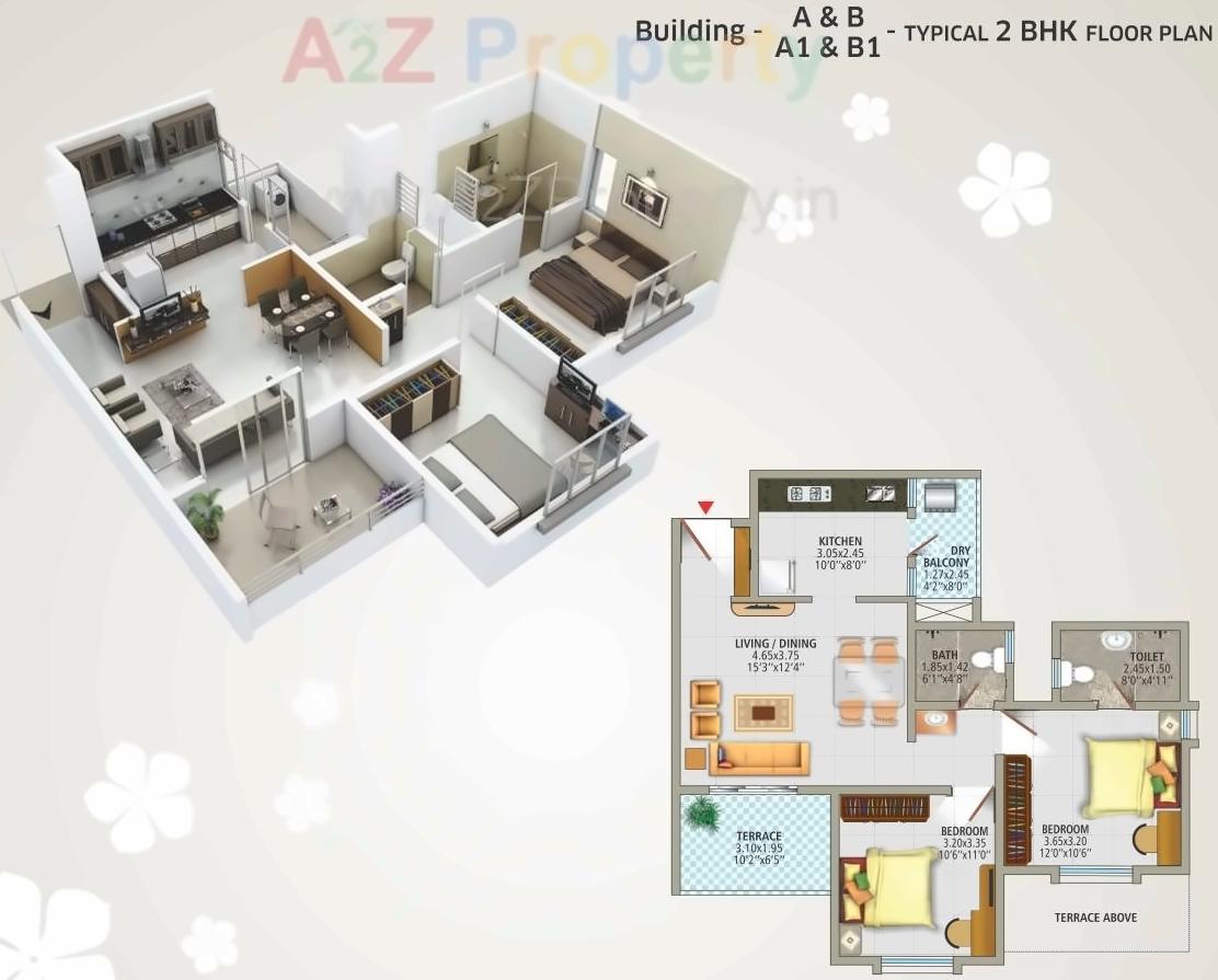 Layout of real estate project Dsk Sadaphuli located at Varale, Pune, Maharashtra