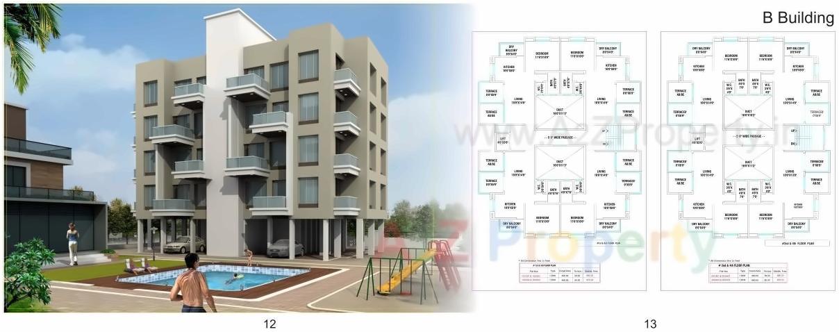  of real estate project Durvankur Residency located at Wagholi, Pune, Maharashtra