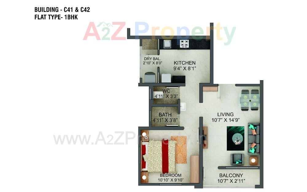 Dwarka Brochure Project 3 C41 C42 of real estate project Dwarka Project located at Mahalunge, Pune, Maharashtra