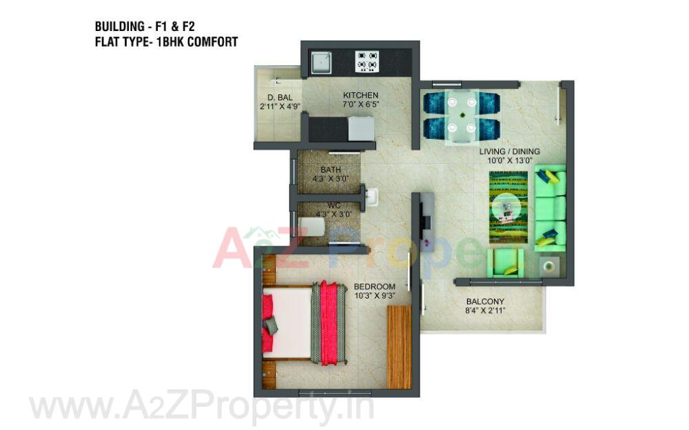Dwarka Brochure Project 3f1 F2 Comfert of real estate project Dwarka Project located at Mahalunge, Pune, Maharashtra