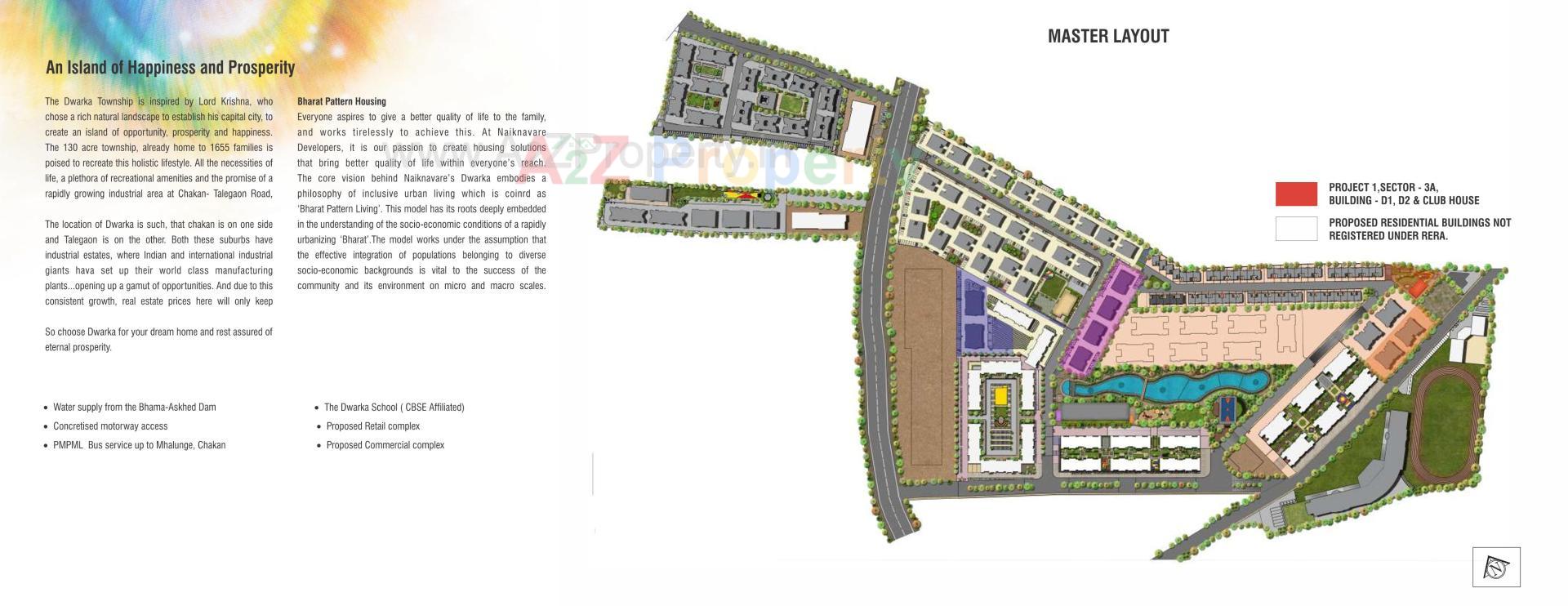  of real estate project Dwarka Project located at Mahalunge, Pune, Maharashtra
