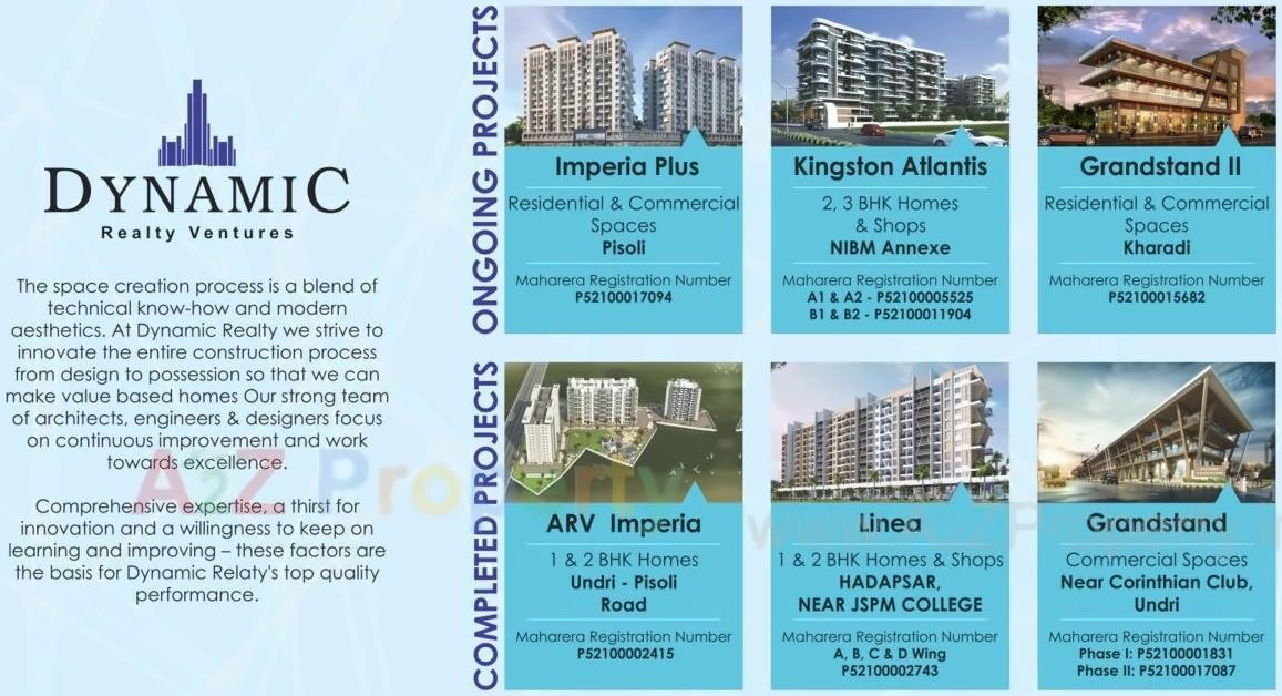  of real estate project Dynamic Grandeur Premium located at Undri, Pune, Maharashtra