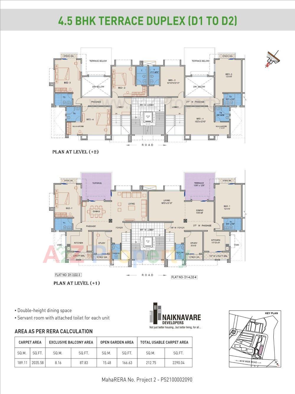 Eagle_nestfloorplans 05 of real estate project Eagles Nest located at Wadagaon-ct, Pune, Maharashtra