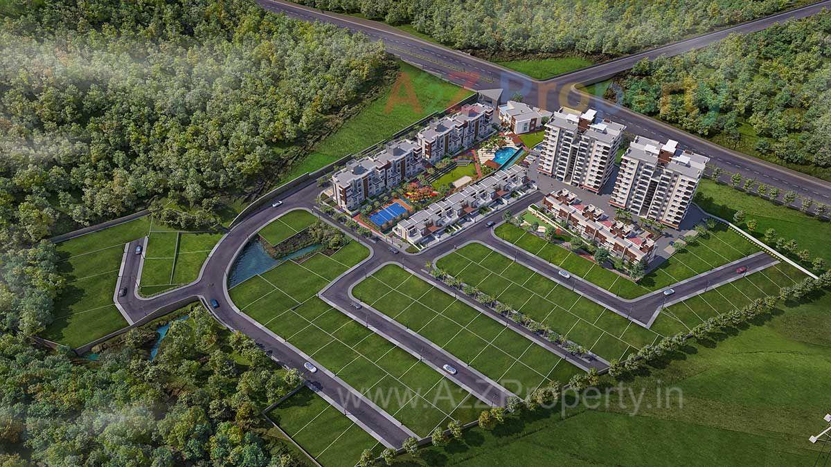 Egles Nest Matser Plan1 of real estate project Eagles Nest located at Wadagaon-ct, Pune, Maharashtra