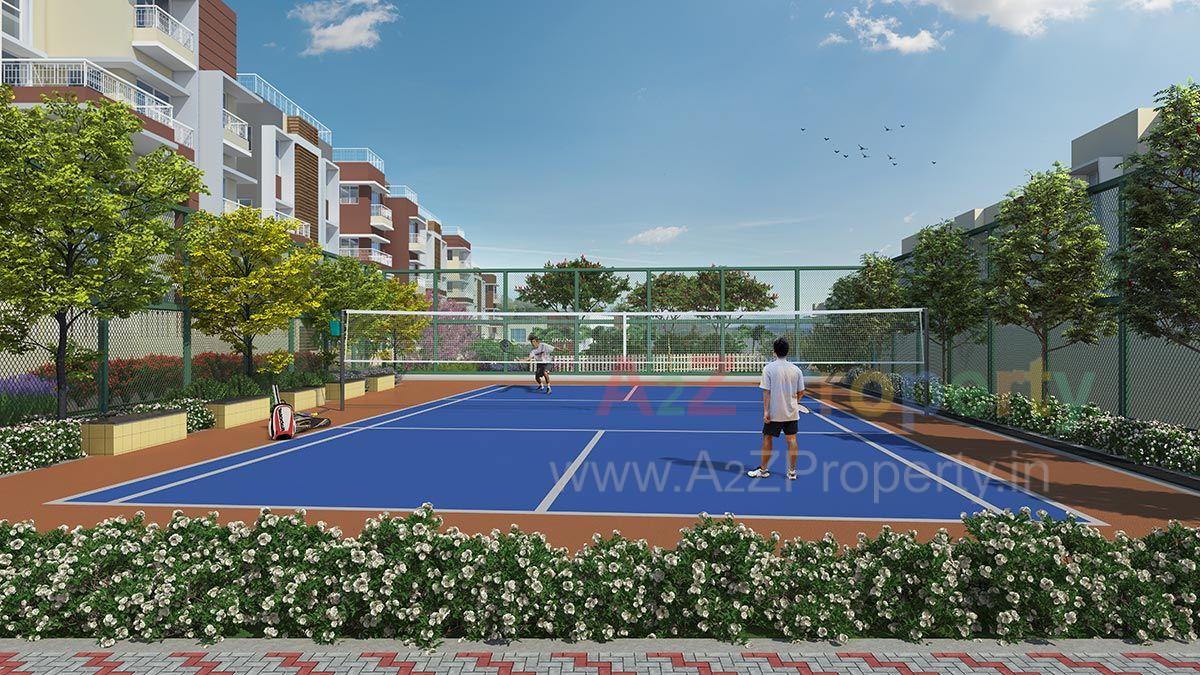 Multi  Activity Play Court of real estate project Eagles Nest located at Wadagaon-ct, Pune, Maharashtra