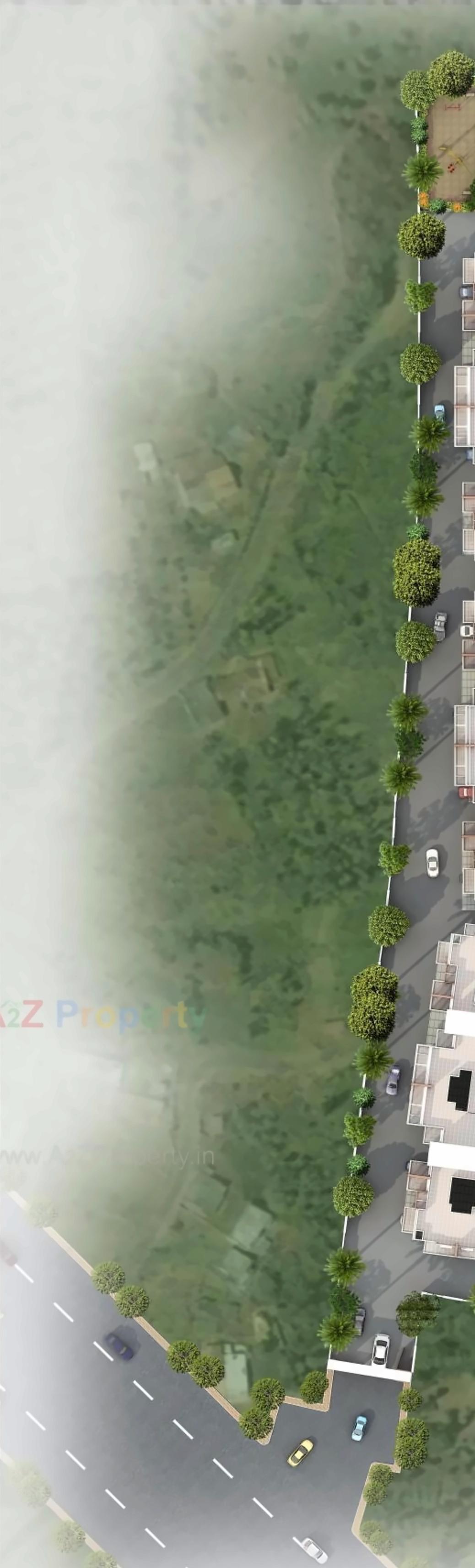 3D Elevation of real estate project Eco Park located at Charholi, Pune, Maharashtra