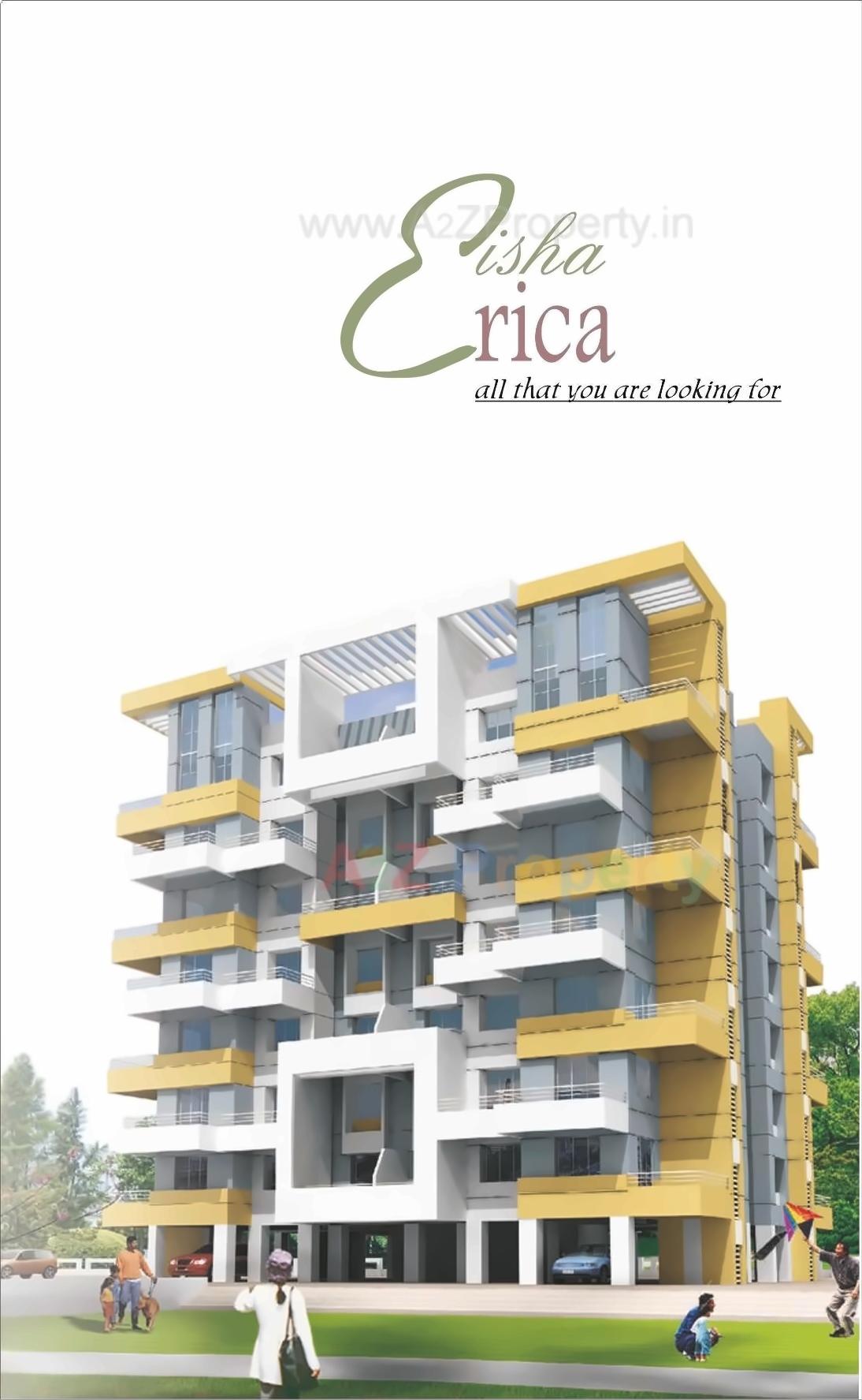 3D Elevation of real estate project Eisha Erica located at Dhayari-part, Pune, Maharashtra
