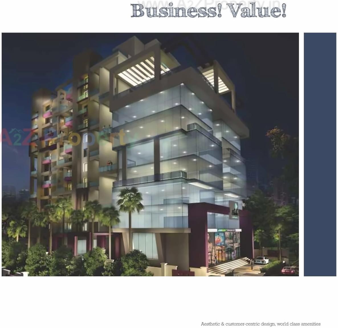 3D Elevation of real estate project Ekaika located at Kharadi, Pune, Maharashtra