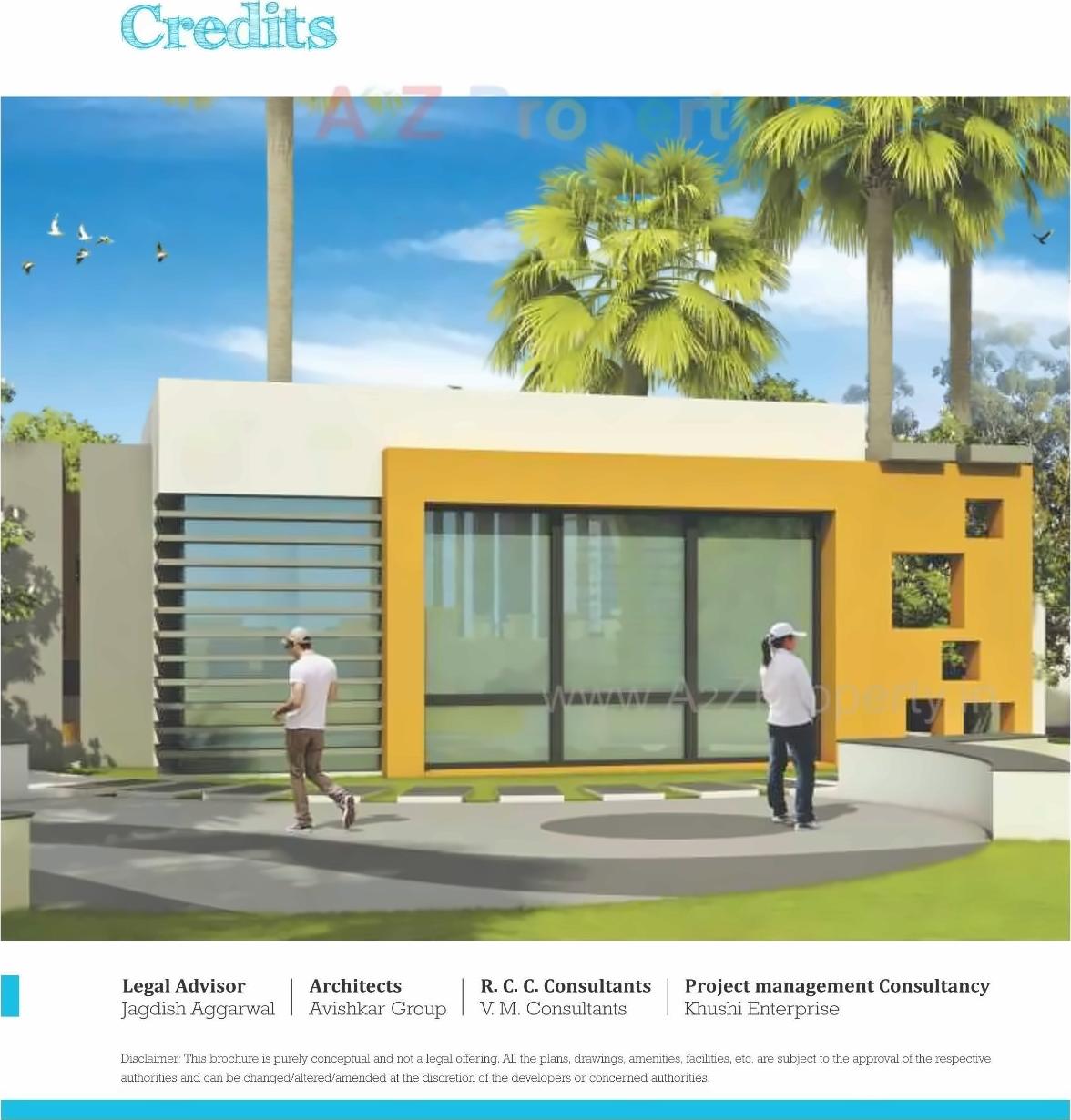 3D Elevation of real estate project Ekaika located at Kharadi, Pune, Maharashtra