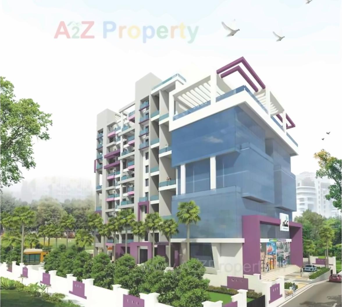 3D Elevation of real estate project Ekaika located at Kharadi, Pune, Maharashtra