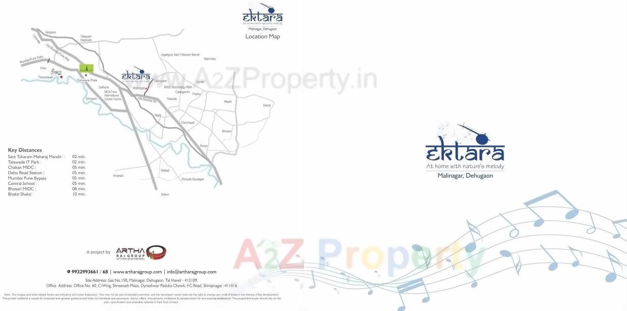  of real estate project Ektara located at Dehu, Pune, Maharashtra
