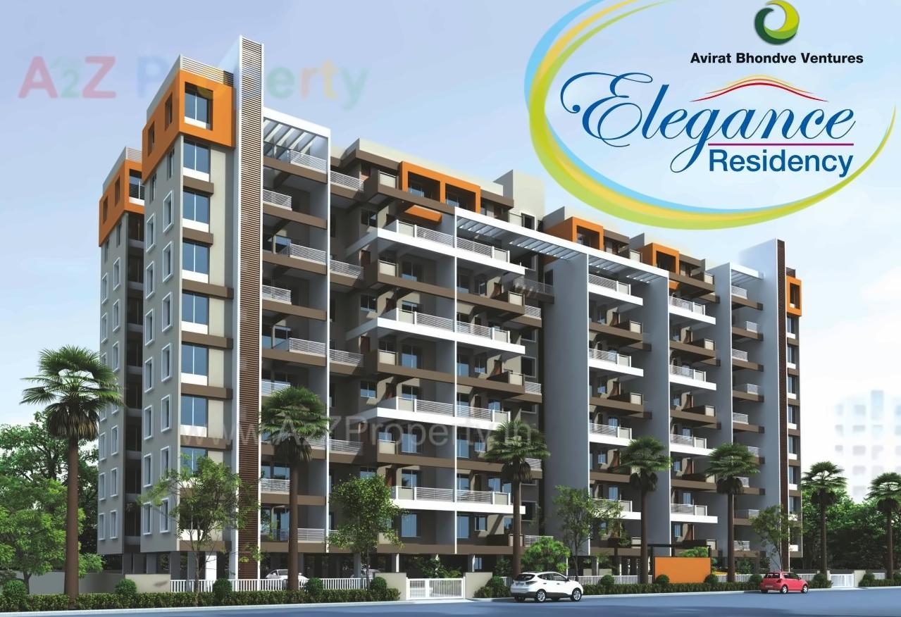 3D Elevation of real estate project Elegance Residency located at Pimpri-chinchawad-m-corp, Pune, Maharashtra