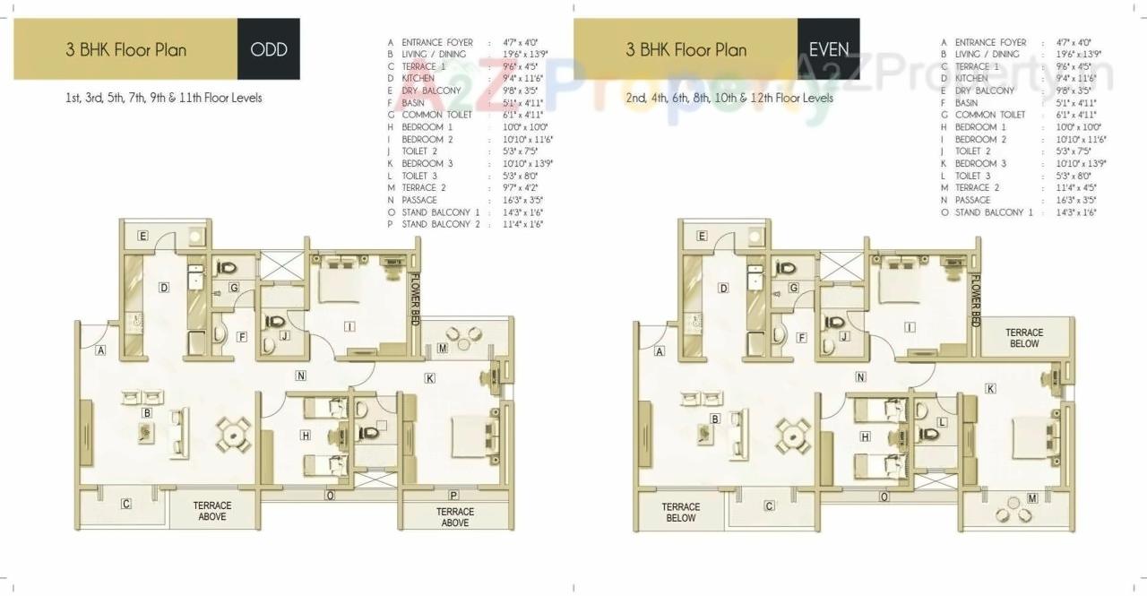 Layout of real estate project Elementa located at Tathwade, Pune, Maharashtra