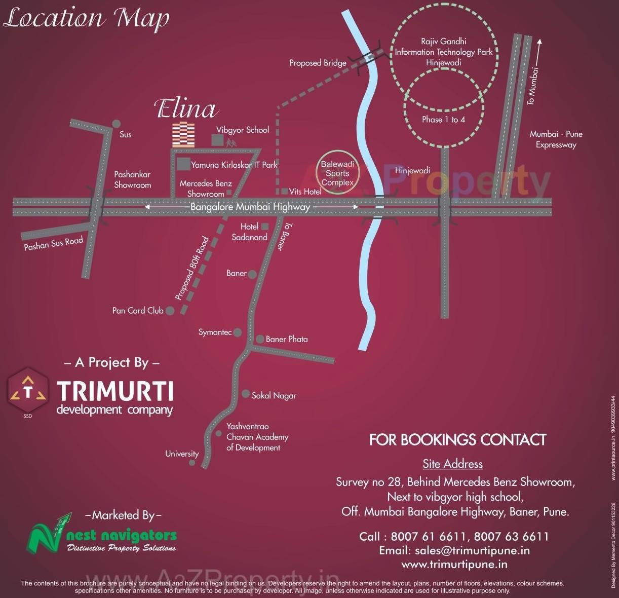  of real estate project Elina located at Sus, Pune, Maharashtra