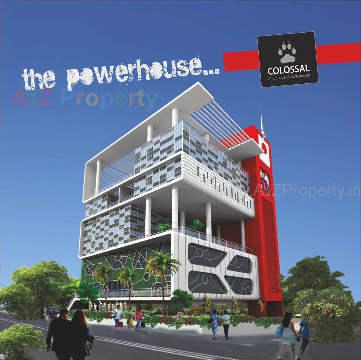 3D Elevation of real estate project Elite Colossal located at Pune-m-corp, Pune, Maharashtra