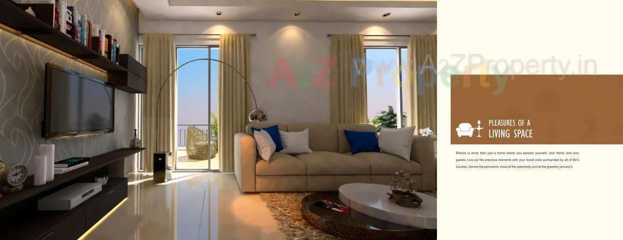 3D Elevation of real estate project Ellanza located at Wadgaon-bk, Pune, Maharashtra