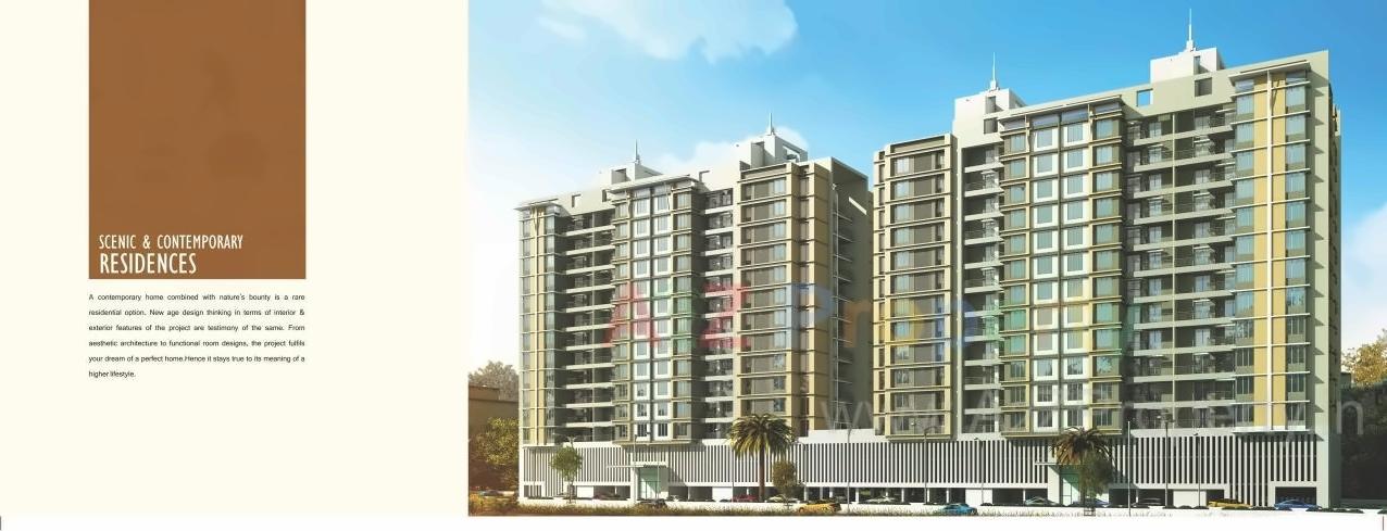 3D Elevation of real estate project Ellanza located at Wadgaon-bk, Pune, Maharashtra