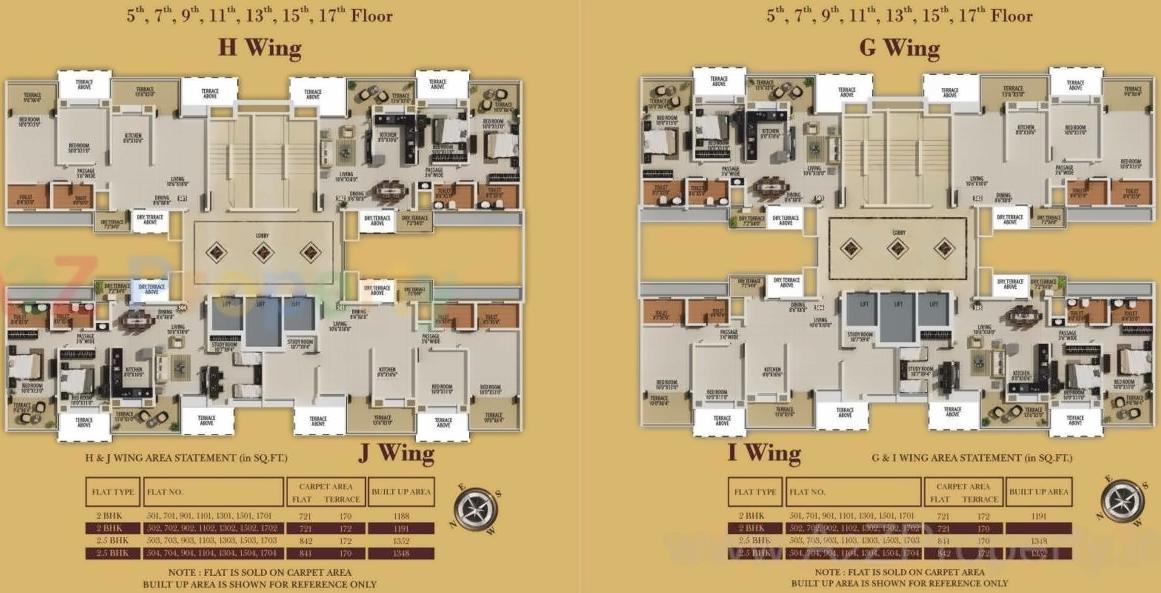Layout of real estate project Empire Square located at Pimpri-chinchawad-m-corp, Pune, Maharashtra
