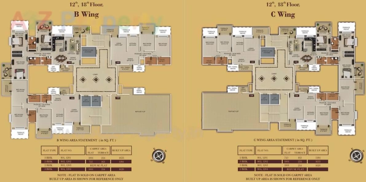 Layout of real estate project Empire Square located at Pimpri-chinchawad-m-corp, Pune, Maharashtra
