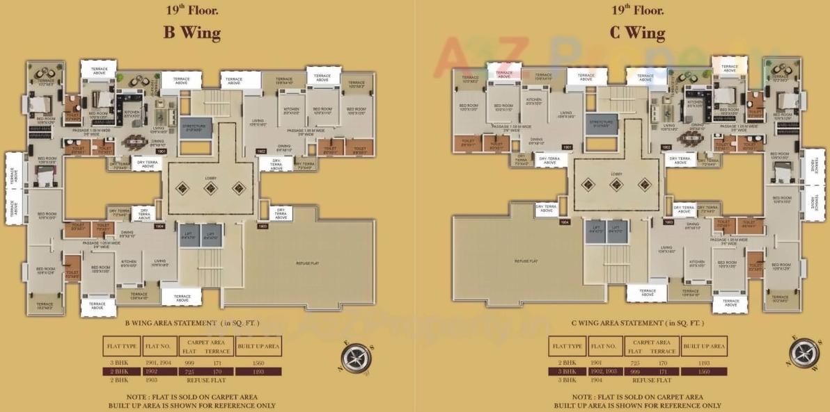 Layout of real estate project Empire Square located at Pimpri-chinchawad-m-corp, Pune, Maharashtra