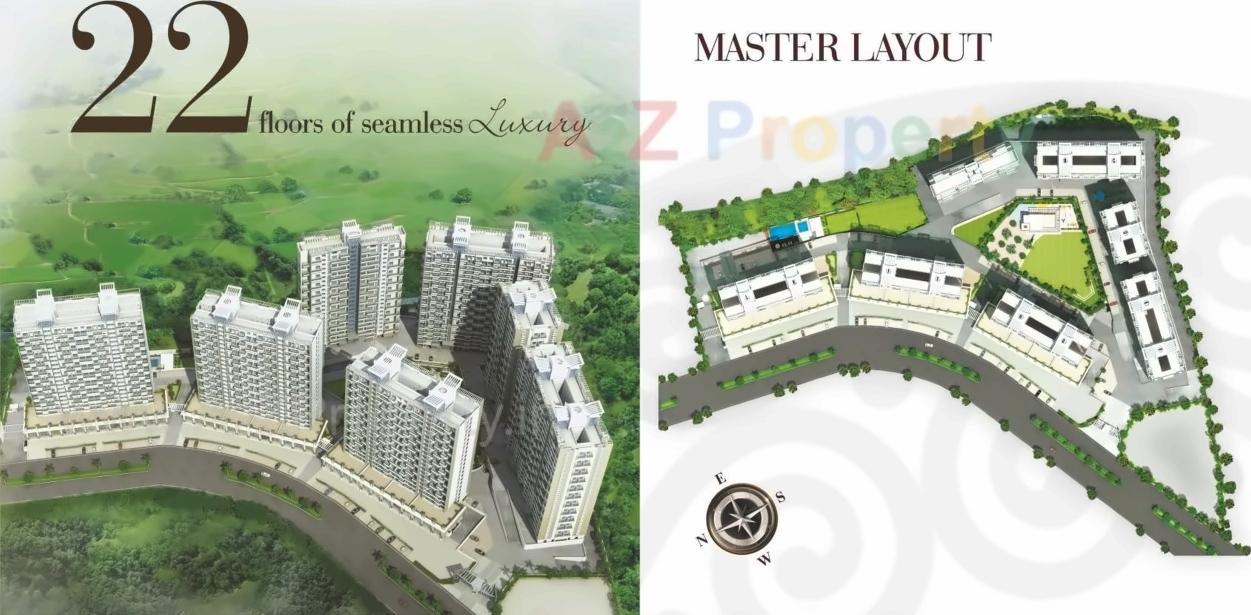 3D Elevation of real estate project Empire Square located at Pimpri-chinchawad-m-corp, Pune, Maharashtra