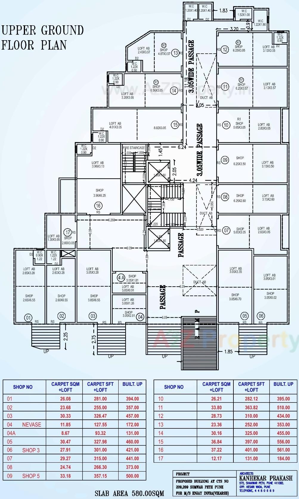 Layout of real estate project Enjays Paramount located at Pune-m-corp, Pune, Maharashtra