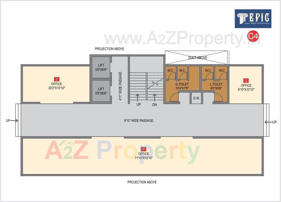 3 of real estate project Epic located at Wagholi, Pune, Maharashtra