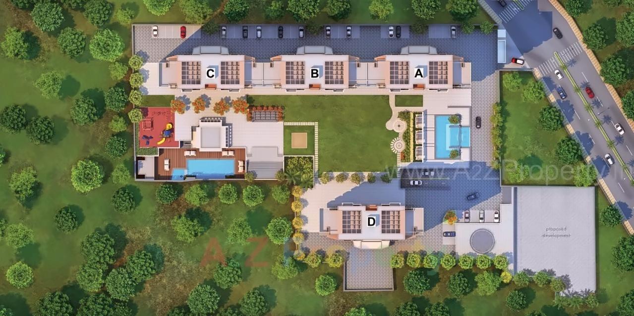 3D Elevation of real estate project Epitome located at Wakad, Pune, Maharashtra