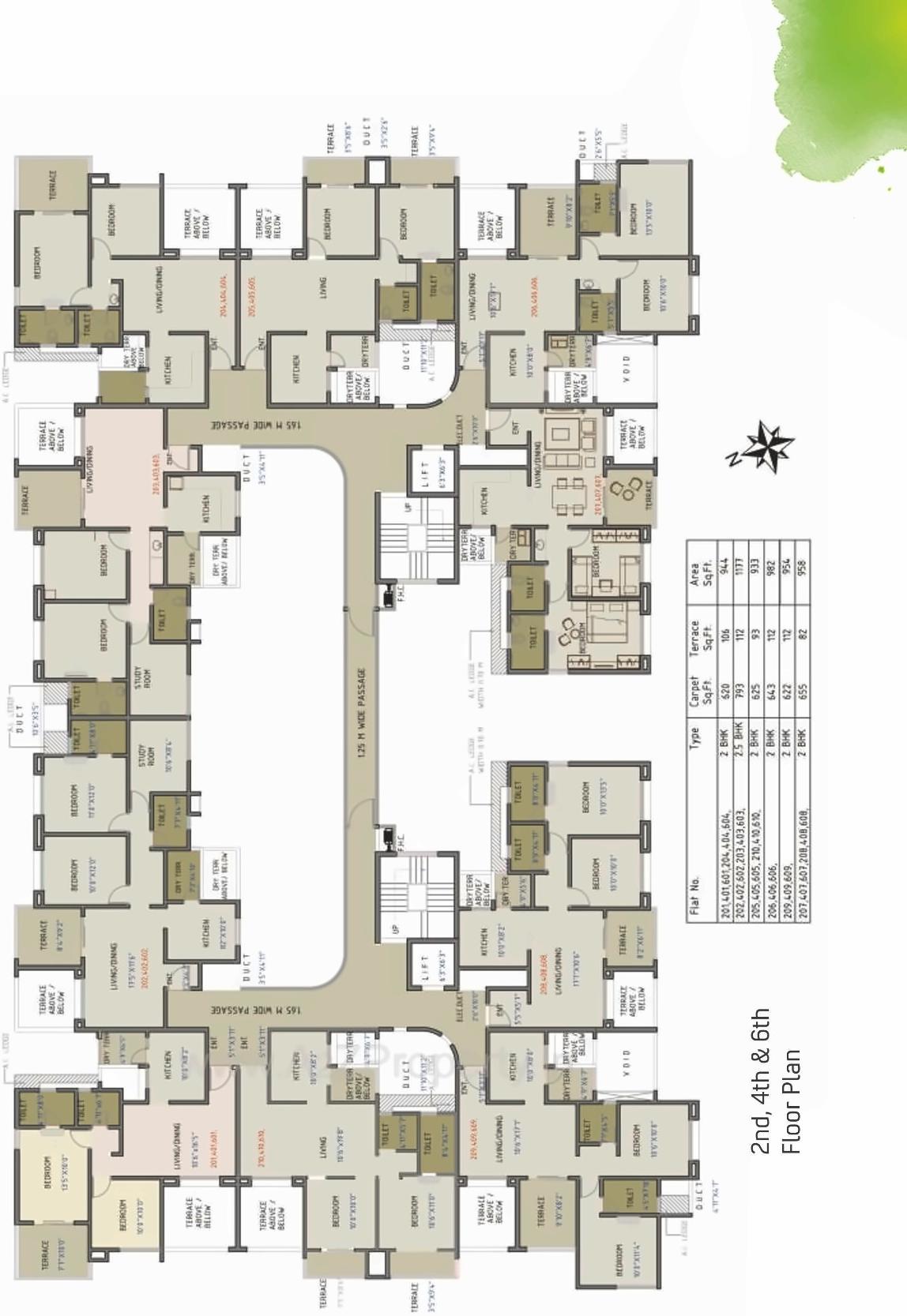 Layout of real estate project Essenseia located at Kondhwa-bk, Pune, Maharashtra