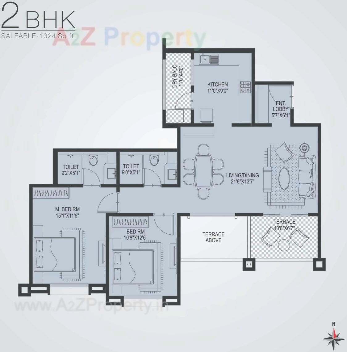 Layout of real estate project Eternia located at Hadapsar, Pune, Maharashtra