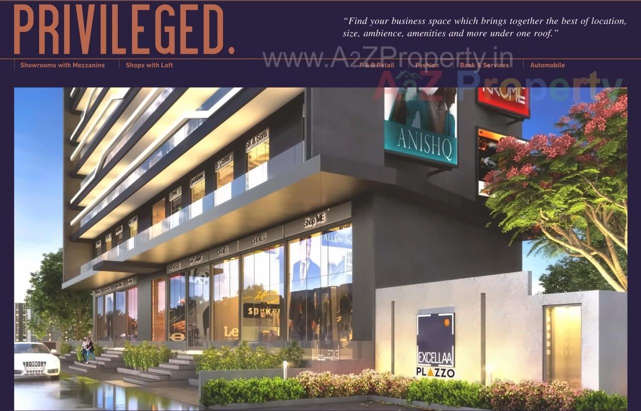 3D Elevation of real estate project Excellaa Plazzo located at Ambegaon-bk, Pune, Maharashtra