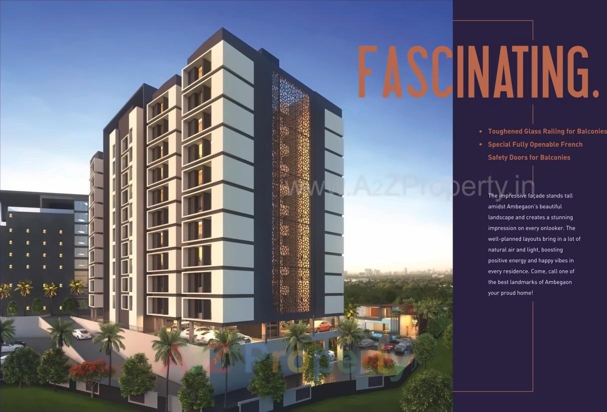 3D Elevation of real estate project Excellaa Residency located at Ambegaon-bk, Pune, Maharashtra