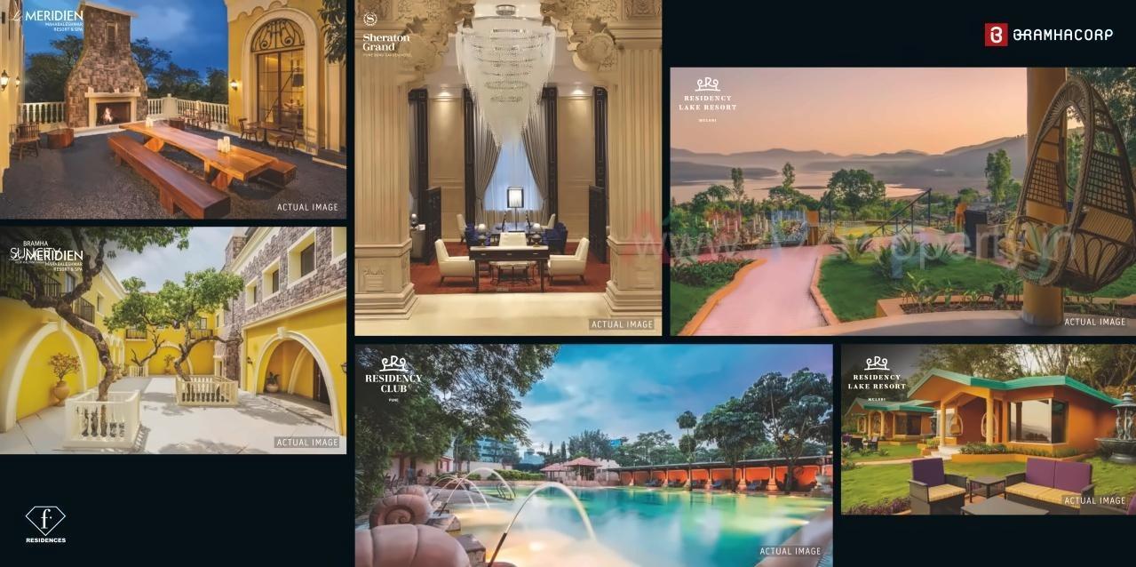 3D Elevation of real estate project F Residences T5 T6 T located at Vadgaonsheri, Pune, Maharashtra