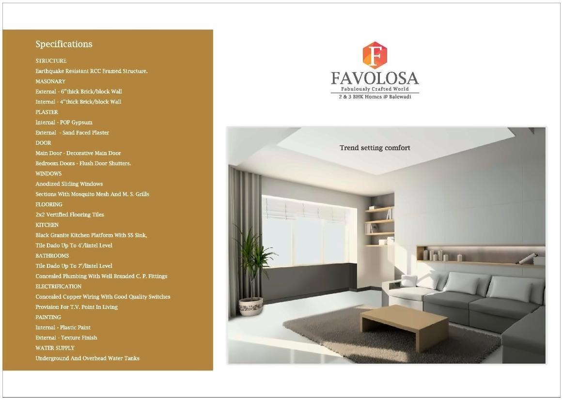  of real estate project Favolosa located at Pune-m-corp, Pune, Maharashtra