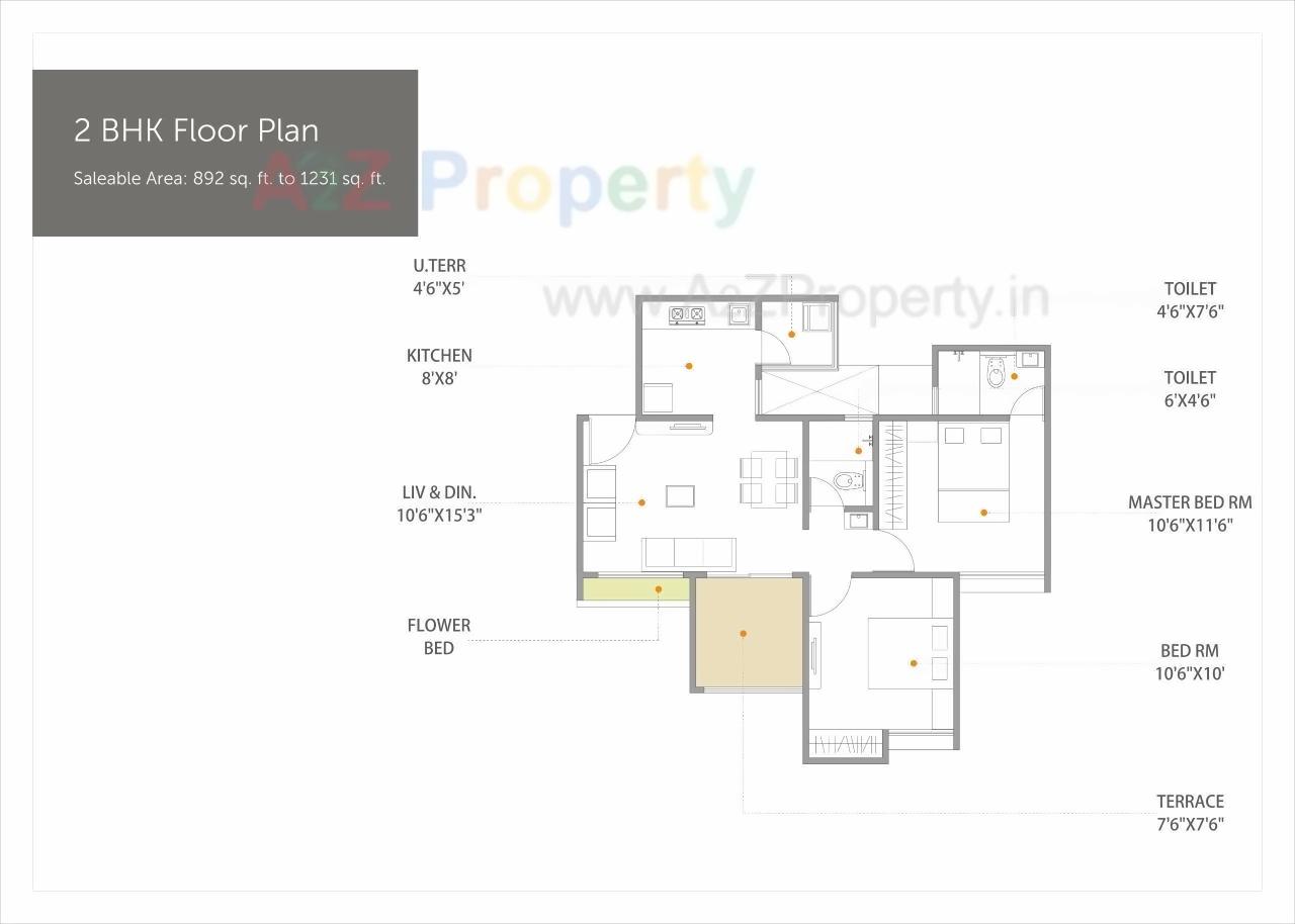Layout of real estate project Feel Bliss located at Bavadhan-bk, Pune, Maharashtra