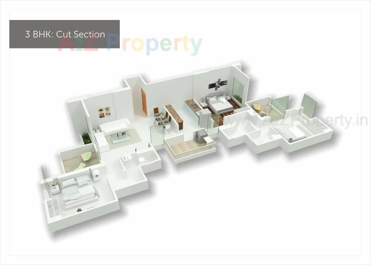 Layout of real estate project Feel Bliss located at Bavadhan-bk, Pune, Maharashtra