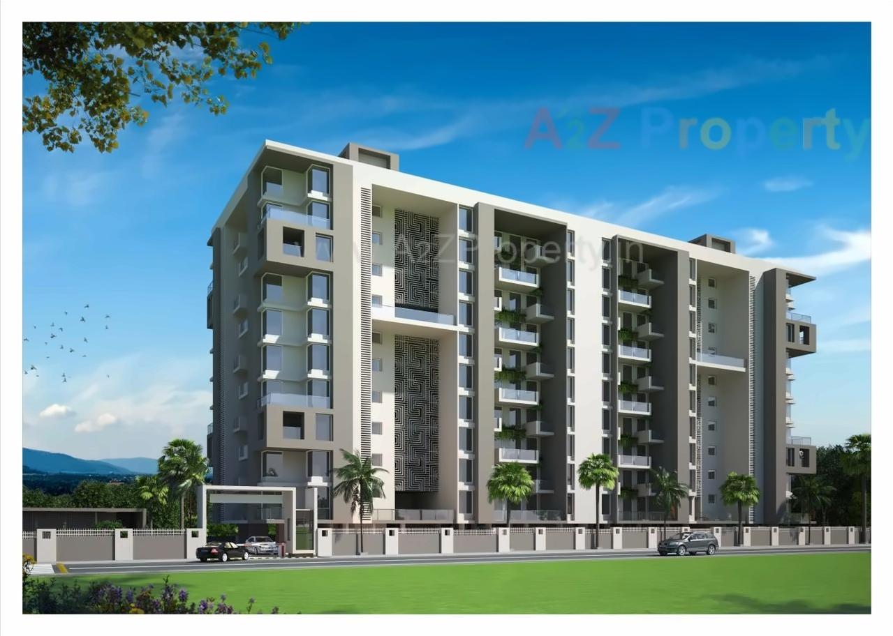3D Elevation of real estate project Feel Bliss located at Bavadhan-bk, Pune, Maharashtra