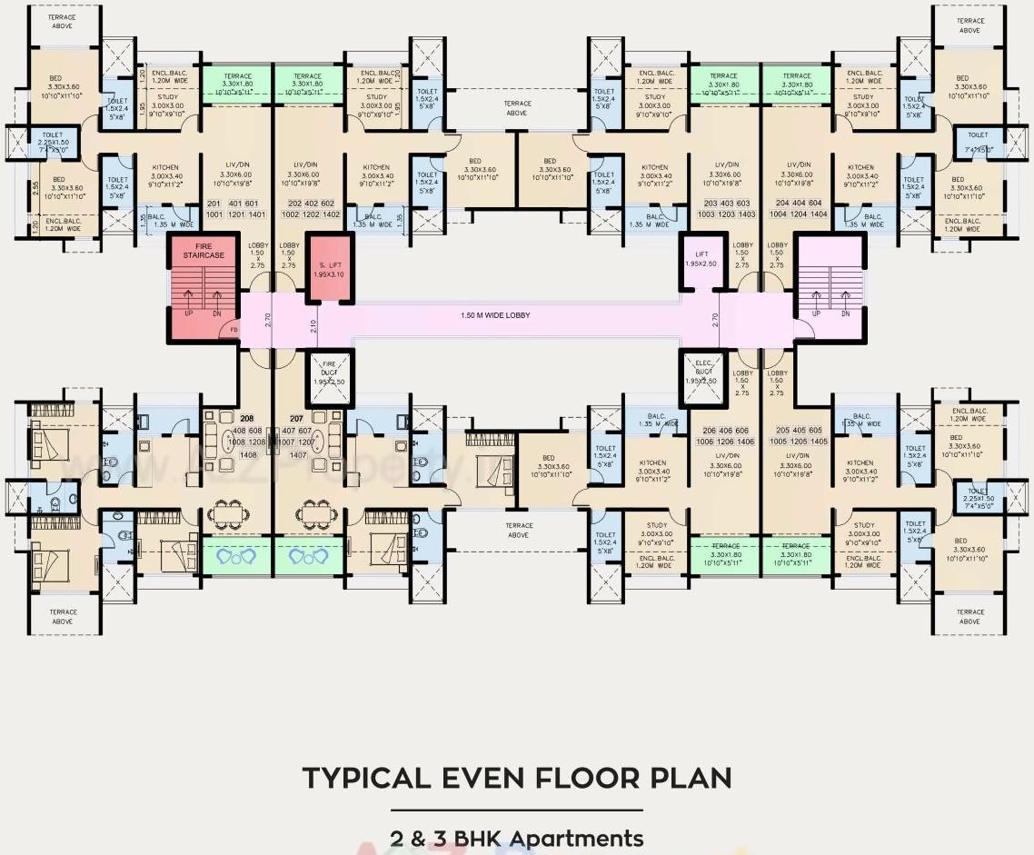 Layout of real estate project Florida River Walk located at Keshavnagarmundwa, Pune, Maharashtra